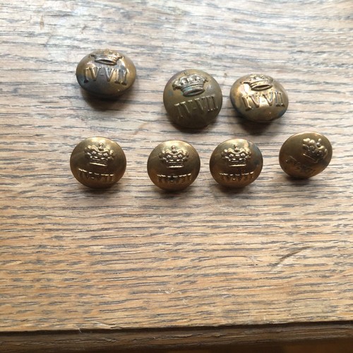 Brass uniform buttons for - uniform, 4th