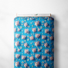 100% Cotton Fabric Digital Printed 3D Patterns Novelty | 40 Designs | 140cm Wide