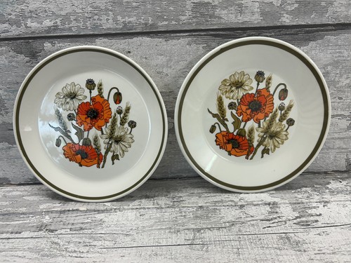 Meakin poppy side - &g,