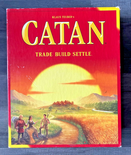Catan klaus teuber trade build - catan,