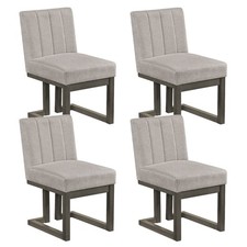 4PCS Wooden Dining Chairs