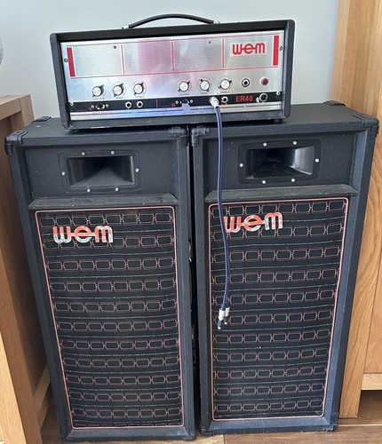 Wem amplifier speakers - amplifier,