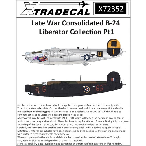 Xtradecal 72352 late war - xtradecal,