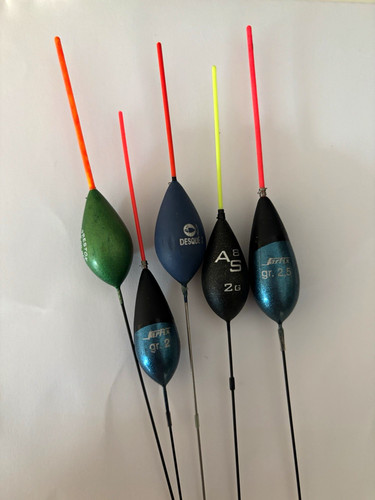 Mixed heavy pole - float, set