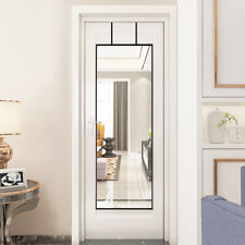 Large Long Mirror Full Length Over Door Hanging Mirror Wall Bedroom Dressing UK