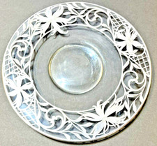 Vintage Clear Glass 10.5"