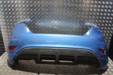 FORD FIESTA MK7 ZETEC S REAR BUMPER IN VISION BLUE (DAMAGED) 2009-2012 WK59