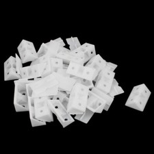 25pcs White Plastic Closet