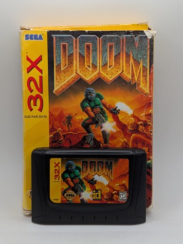Doom sega 32x - sega, original