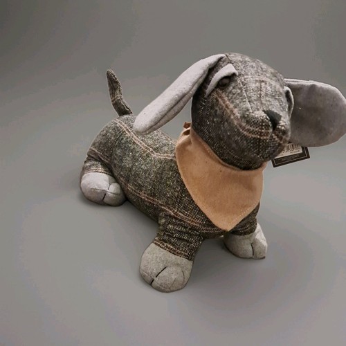 Dog door stop animal weighted - dog,
