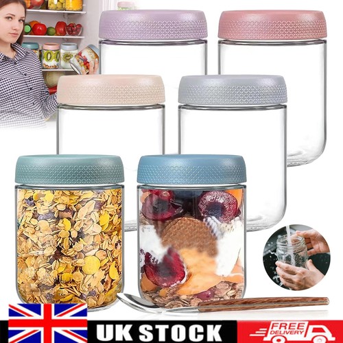 Glass food storage - 6x,