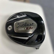 Titleist 910D2 Driver Head 9.5° Black Tee Shape Used