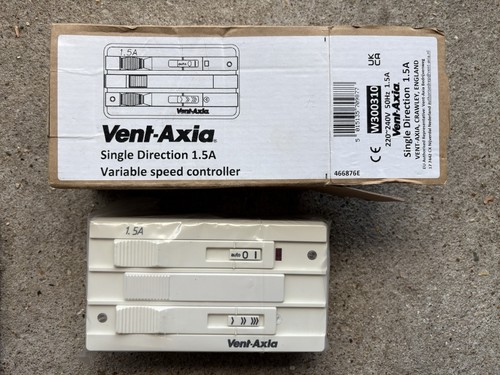 Vent axia fan - vent-axia, speed