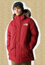 New with tags North Face Mcmurdo down Parka. Xl , Large . Red .  550 Cordovan