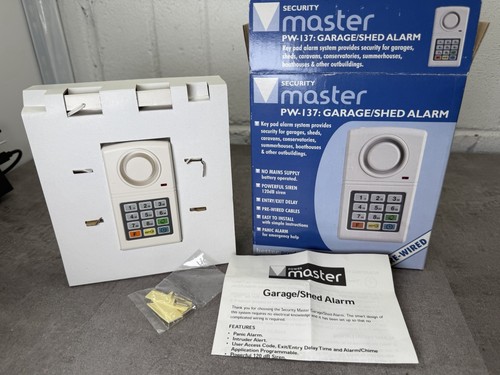 Garage shed alarm - alarm,, battery