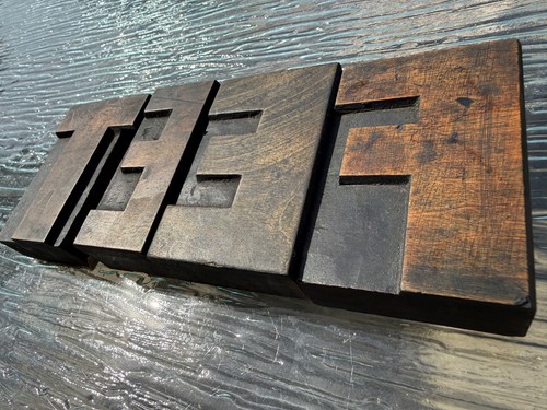 Feet vintage printers - x,