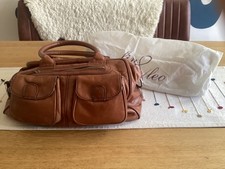 Lin and Leo Soft Leather Baby Change Bag