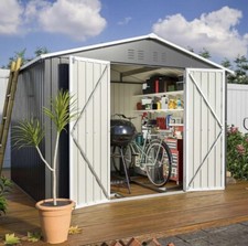 Shed Metal Apex Roof 8FT X 6FT