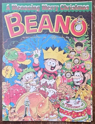 Beano christmas comic 2945 - christmas,