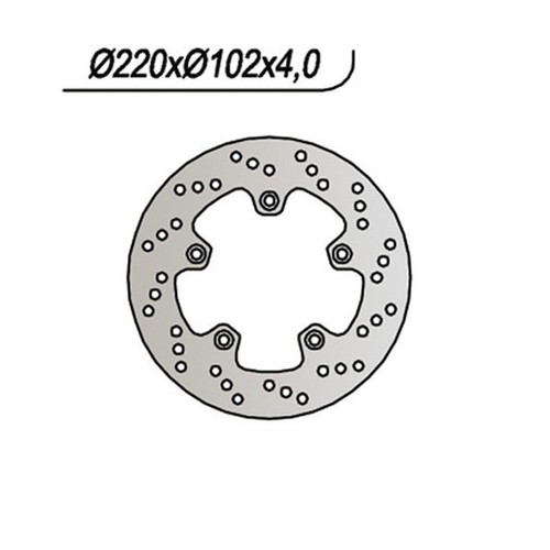 Rear brake disc - aprilia, tuono