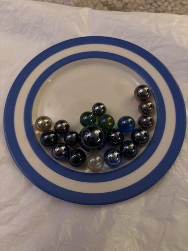 Vintage glass marbles lot - marbles,