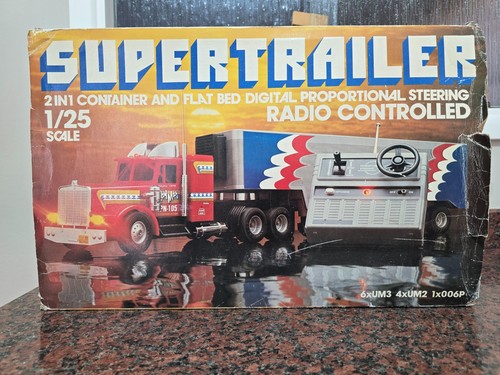 Vintage supertrailer truck - supertrailer, r/c
