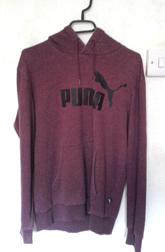 Puma graphic logo burgundy red - burgundy,