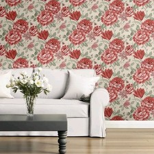 Muriva Fayre Floral Wallpaper