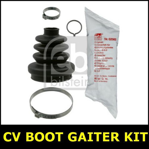 Boot gaiter kit front - boot, outer