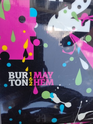 Burton mayhem 162cm snowboard - burton,