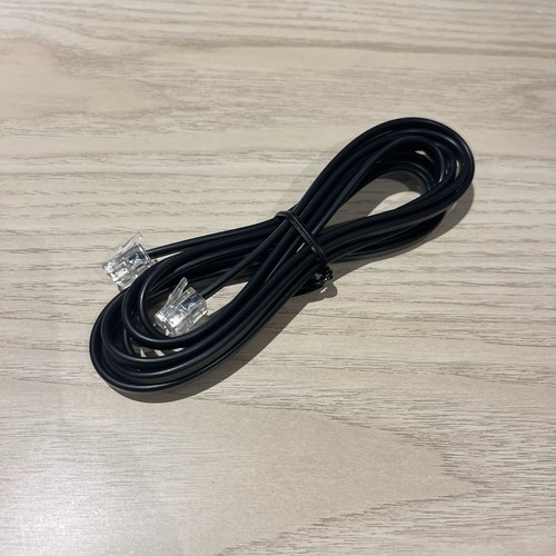 Black rj11 phone - rj11,