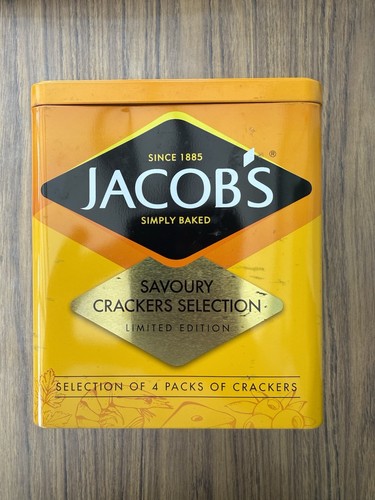 Jacob cracker tin 4x200g - cracker,