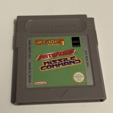 Arcade Classic 1 Asteroids Missile Command Nintendo Game Boy