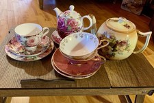 Vintage Floral Tea Set Mixed