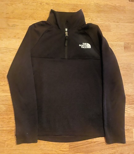 North face zip - boys, black