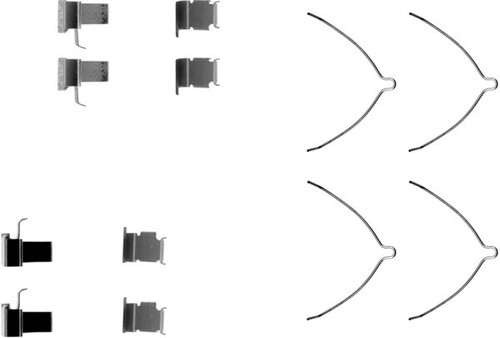 Mintex fitting kit fits - , toyota