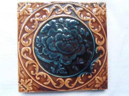 Old majolica victorian - majolica,