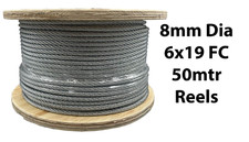 Galvanised Steel Wire Rope 8mm