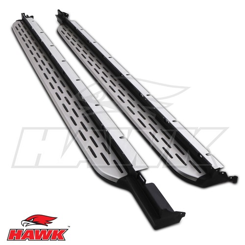 Side steps pair - steps, aluminium