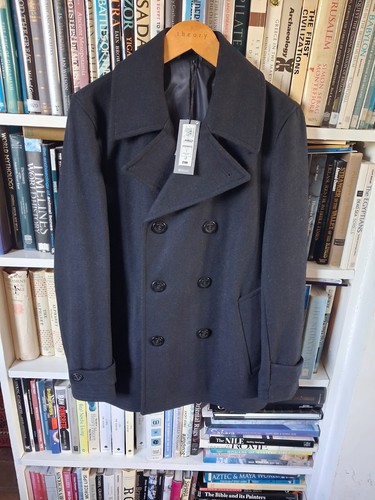 Mens pea coat - m&s,