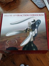 Deluxe Lever-Action Corkscrew