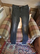 TOPMAN SPRAY ON BLACK SKINNY JEANS W30/L30 GREAT CONDITION