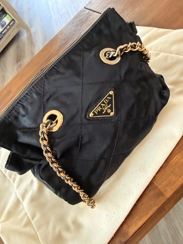 Prada tessuto quilted - tessuto, nylon
