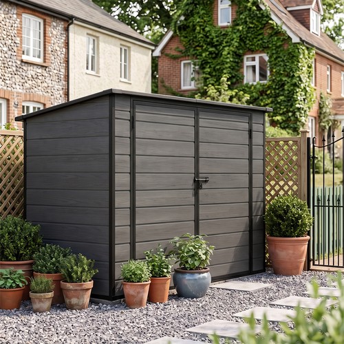 7x4ft plastic garden shed - 7x4ft,