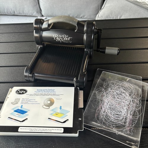Sizzix big shot stampin die - shot, up