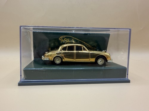 Corgi gold plated jaguar - corgi, 2