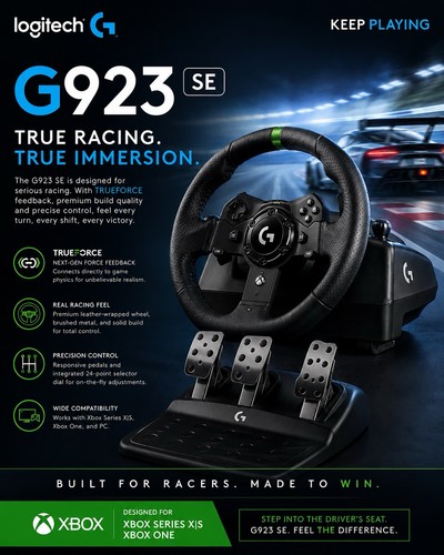 Logitech g923 trueforce - logitech, se