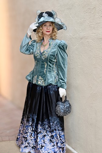 Victorian hat complete - hat, costume