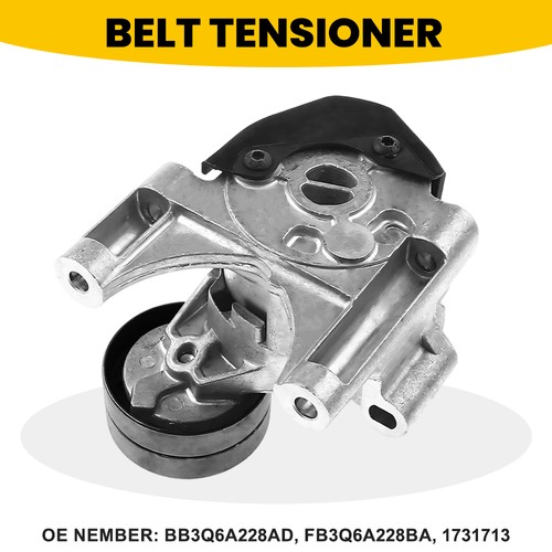 Car drive belt tensioner for - belt,