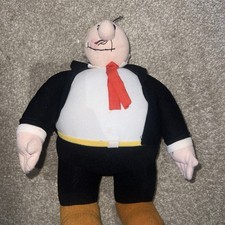 Kellytoy 2002 Popeye Soft Toy Plush Collectable Classic Cartoon Rare Wimpy